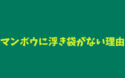 マンボウに浮き袋がない理由