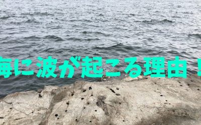 【わかりやすい説明！】海に波が起こる理由！