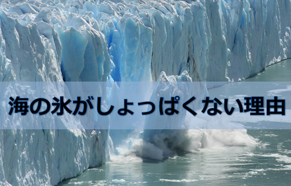 海の氷がしょっぱくない理由 水槽レンタル神奈川 マリブ 海水専門 メンテナンス